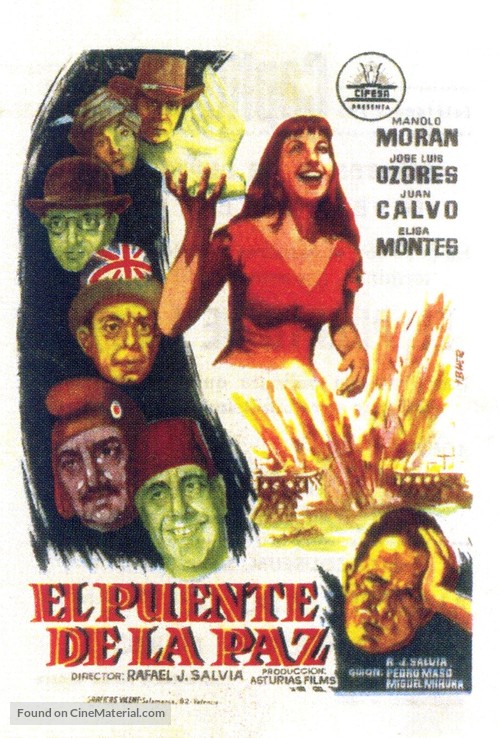 El puente de la paz - Spanish Movie Poster