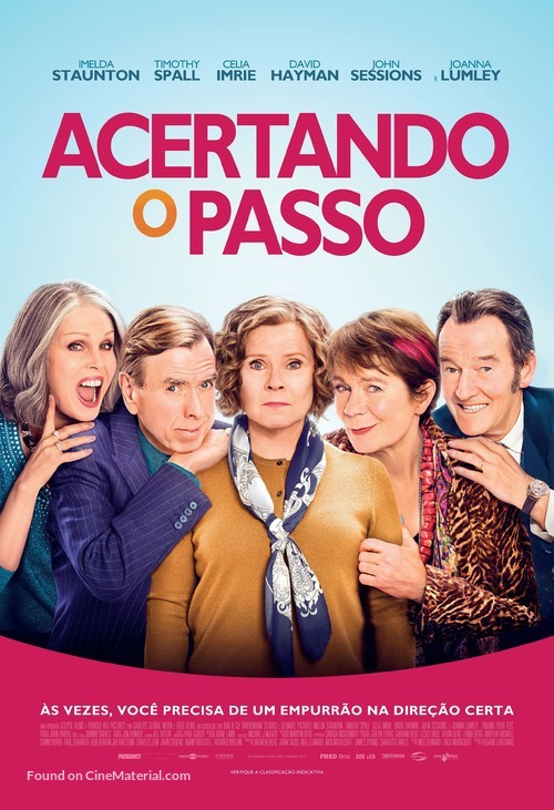 Finding Your Feet - Brazilian Movie Poster