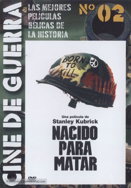 Full Metal Jacket - Argentinian DVD movie cover