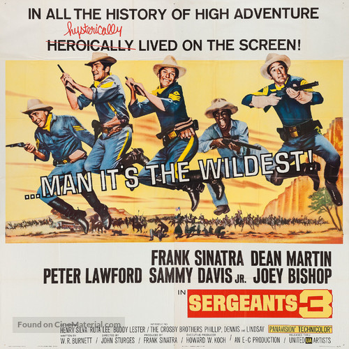Sergeants 3 - Movie Poster