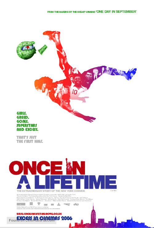Once in a Lifetime - British Movie Poster