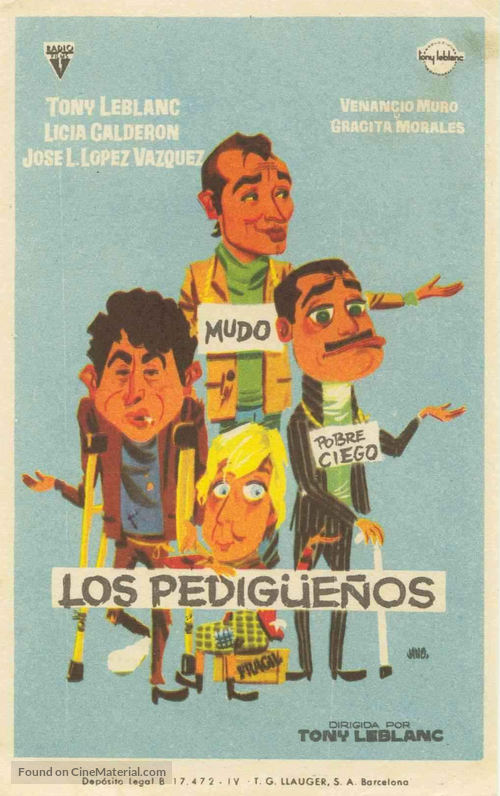 Pedig&uuml;e&ntilde;os, Los - Spanish Movie Poster