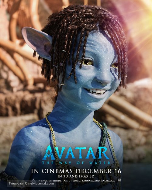 Avatar: The Way of Water - British Movie Poster