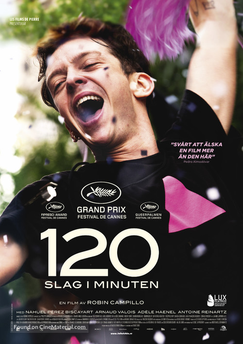 120 battements par minute - Swedish Movie Poster