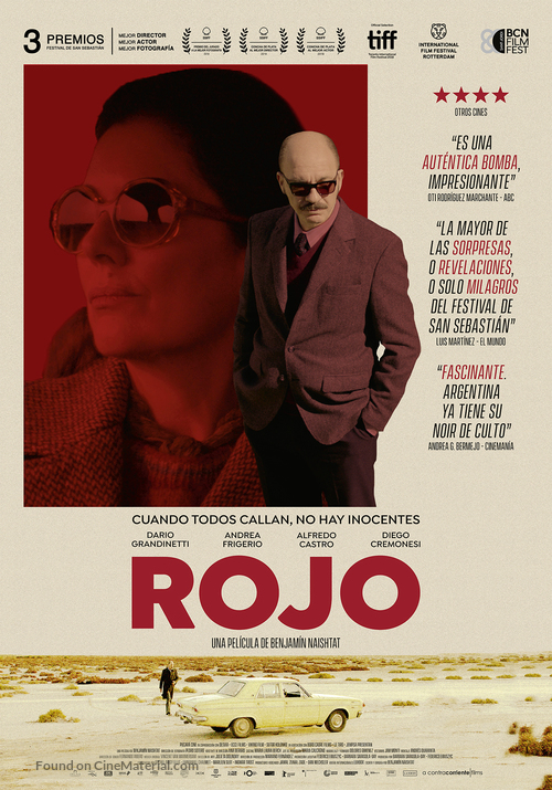 Rojo - Spanish Movie Poster