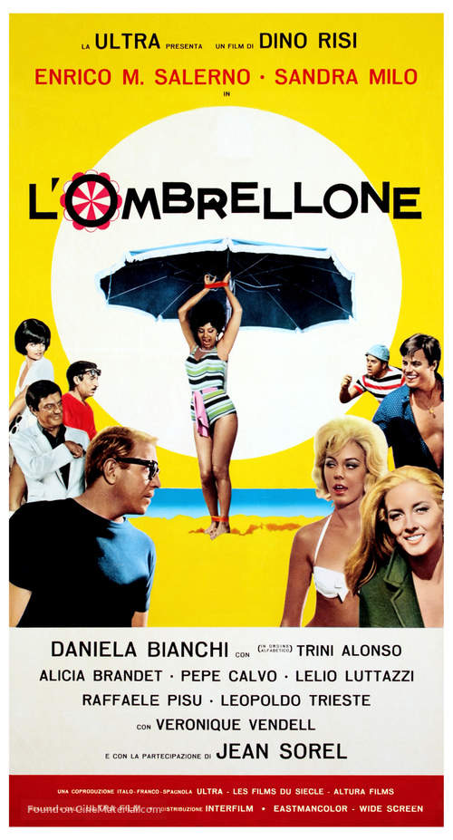 L&#039;ombrellone - Italian Movie Poster