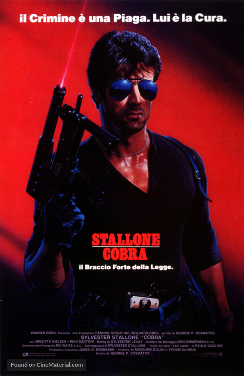 Cobra - Italian Movie Poster