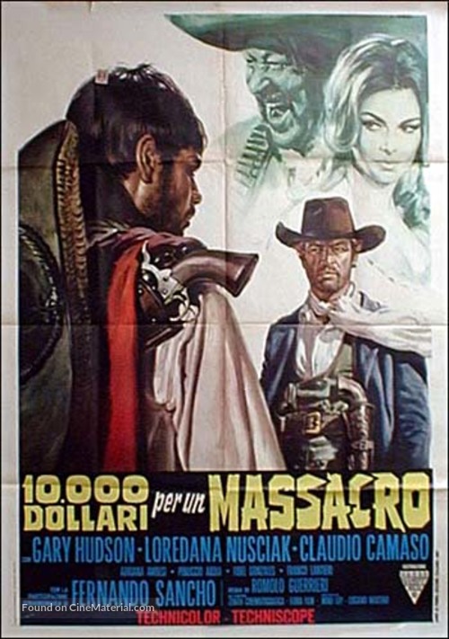 10.000 dollari per un massacro - Italian Movie Poster