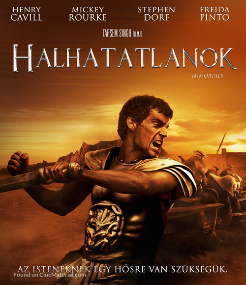 Immortals - Hungarian Blu-Ray movie cover