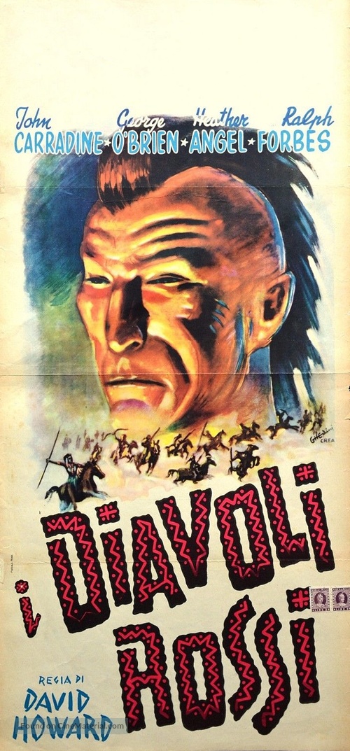 Daniel Boone - Italian Movie Poster