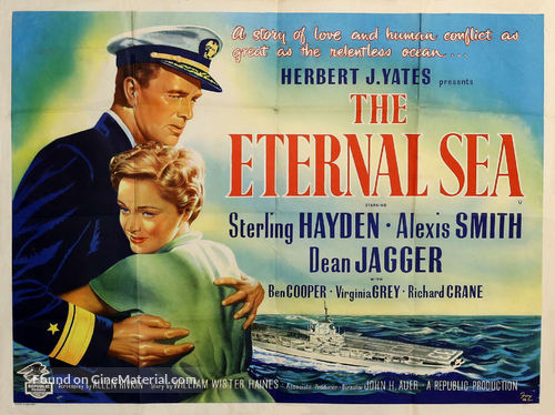 The Eternal Sea - British Movie Poster