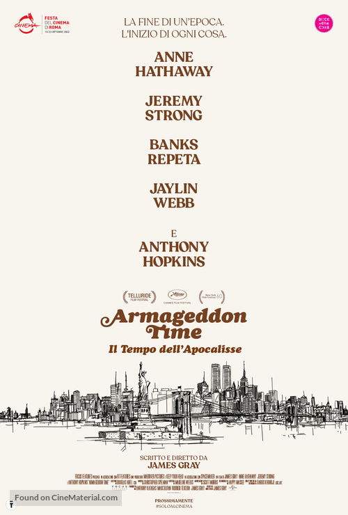 Armageddon Time - Italian Movie Poster