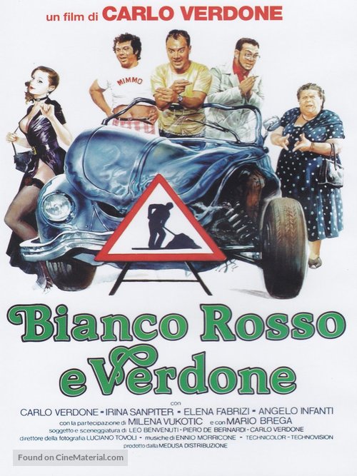 Bianco, rosso e Verdone - Italian Movie Poster