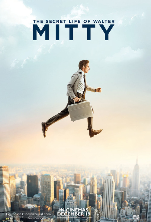 The Secret Life of Walter Mitty - Bahraini Movie Poster