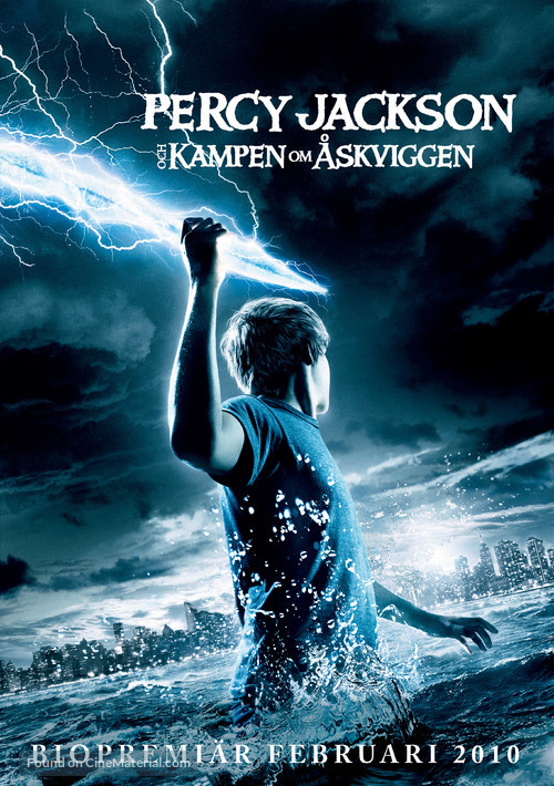 Percy Jackson &amp; the Olympians: The Lightning Thief - Swedish Movie Poster