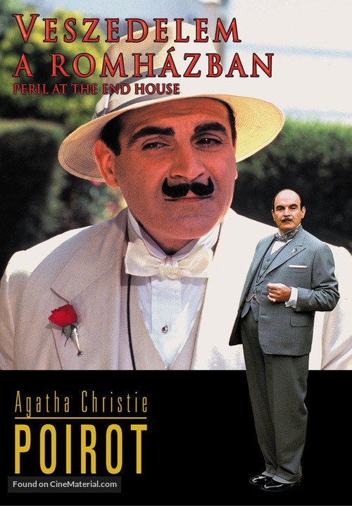 &quot;Poirot&quot; Peril at End House - Hungarian Movie Cover