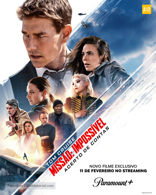 Mission: Impossible - Dead Reckoning Part One - Brazilian Movie Poster