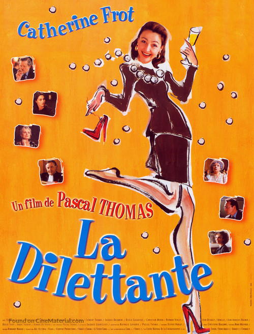 La dilettante - French Movie Poster