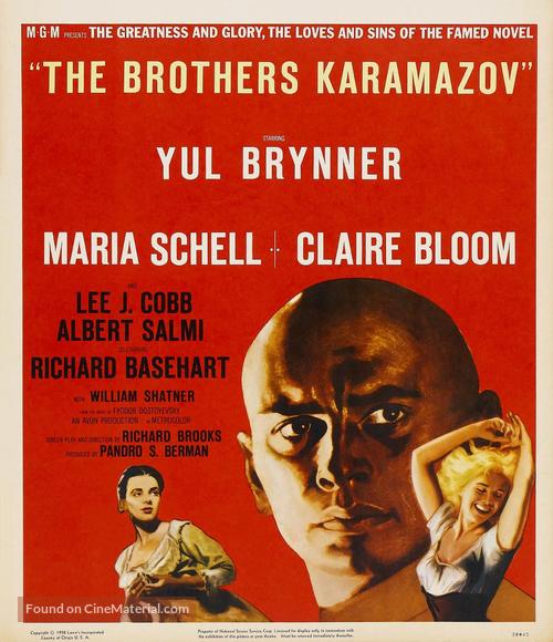 The Brothers Karamazov - Movie Poster
