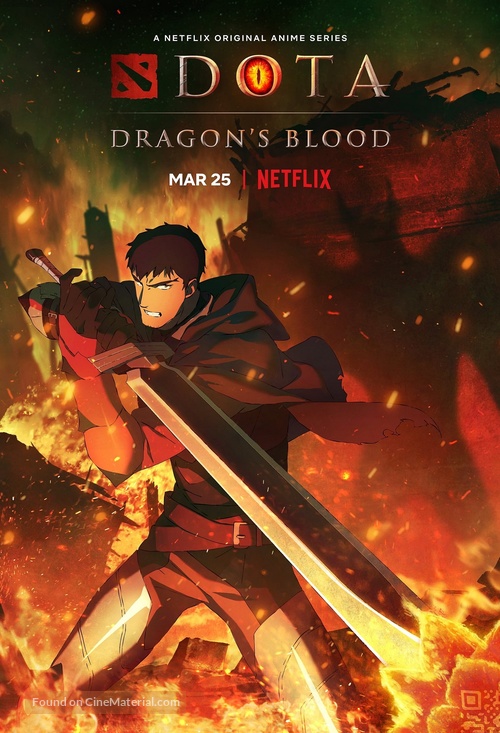 &quot;Dota: Dragon&#039;s Blood&quot; - Movie Poster