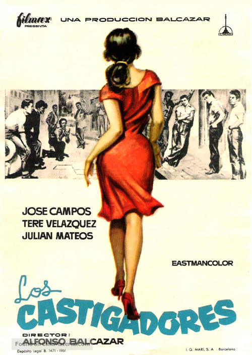 Los castigadores - Spanish Movie Poster