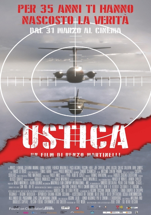 Ustica: The Missing Paper - Italian Movie Poster
