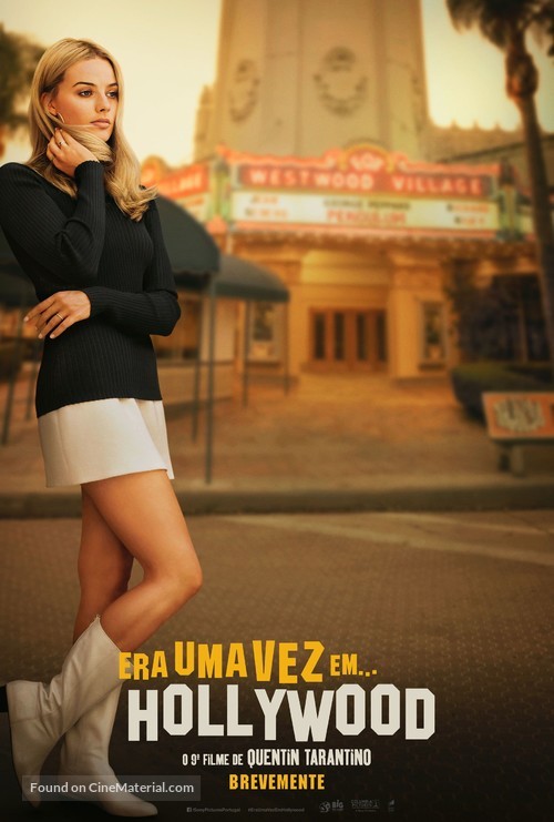 Once Upon a Time in Hollywood - Portuguese Movie Poster