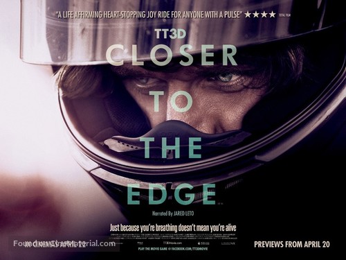 TT3D: Closer to the Edge - British Movie Poster
