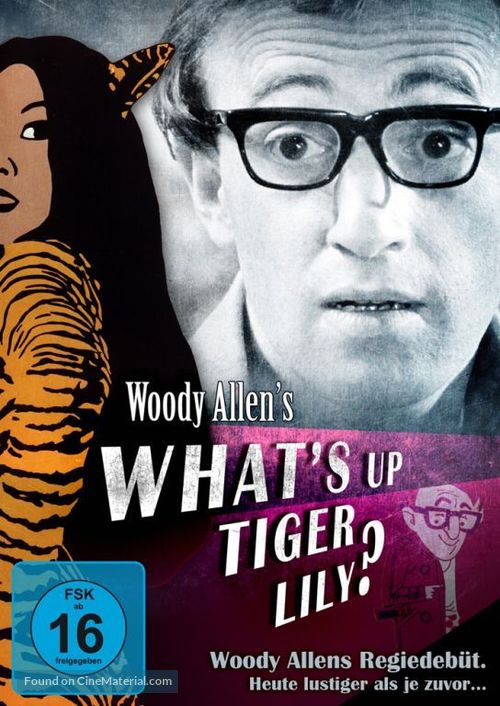 What&#039;s Up, Tiger Lily? - German DVD movie cover