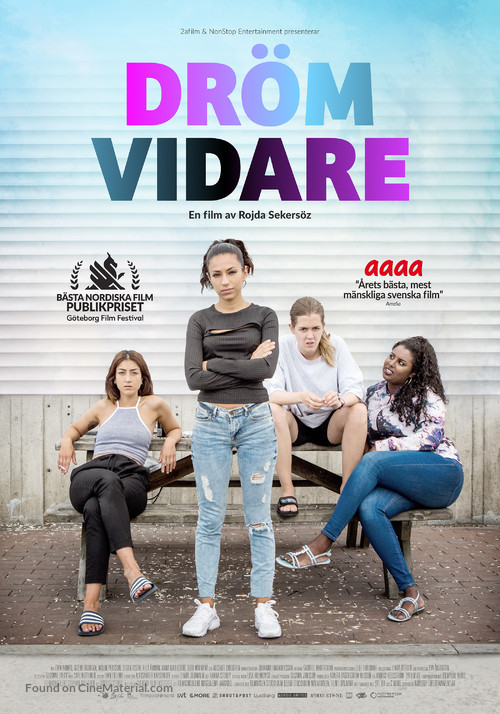 Dr&ouml;m vidare - Swedish Movie Poster