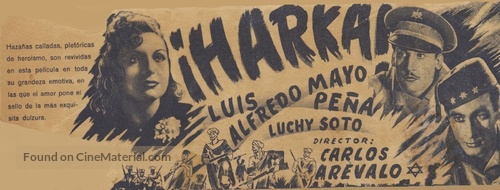 &iexcl;Harka! - Spanish Movie Poster