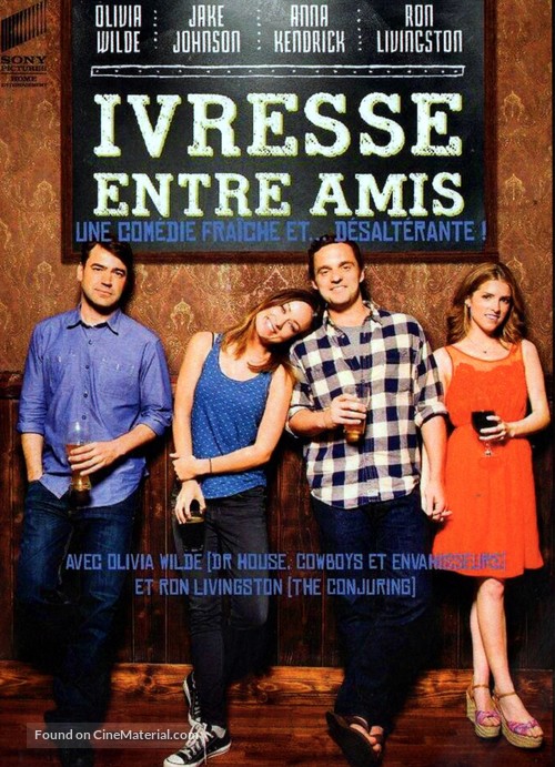 Drinking Buddies - French DVD movie cover