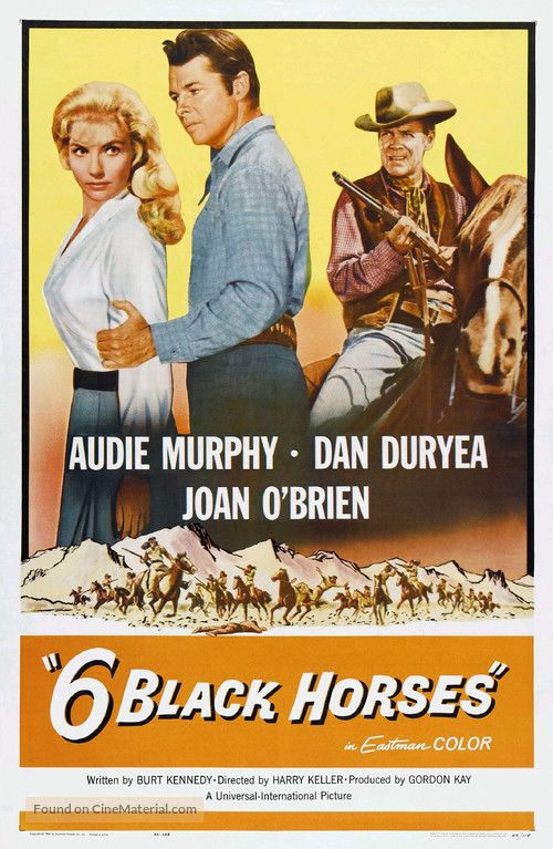 Six Black Horses - Movie Poster