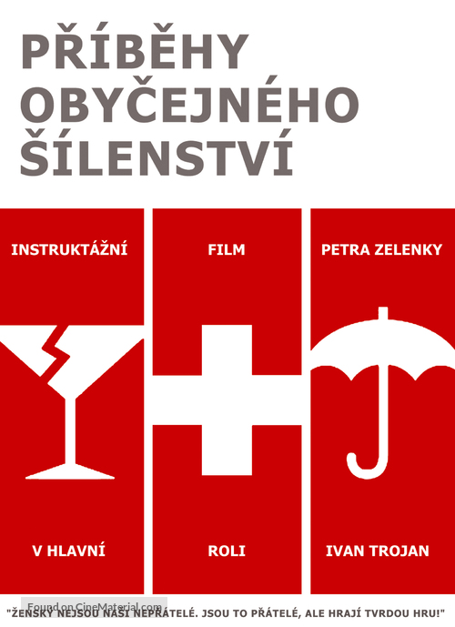Pr&iacute;behy obycejn&eacute;ho s&iacute;lenstv&iacute; - Czech poster