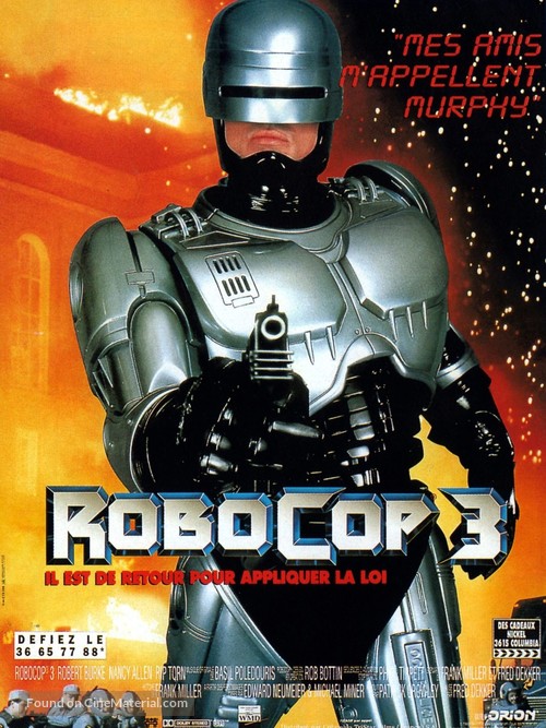 RoboCop 3 - French Movie Poster