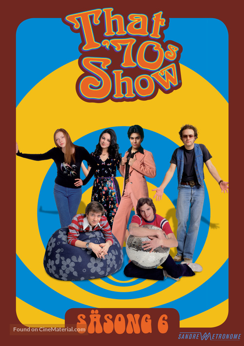 &quot;That &#039;70s Show&quot; - Swedish DVD movie cover