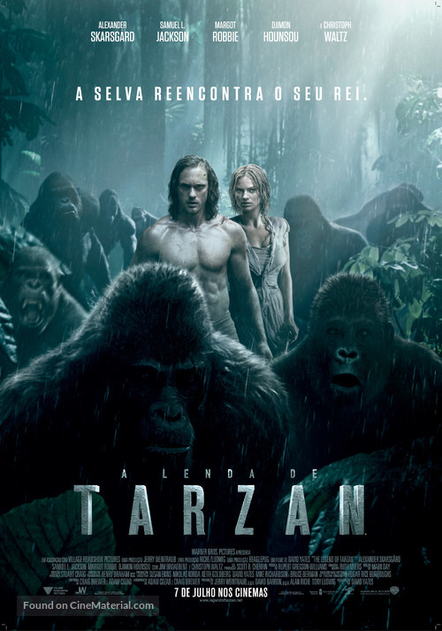 The Legend of Tarzan - Portuguese Movie Poster