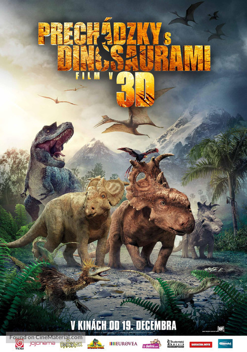 Walking with Dinosaurs 3D - Czech Movie Poster