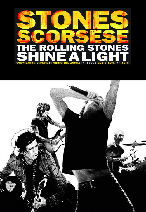Shine a Light - Brazilian Movie Poster
