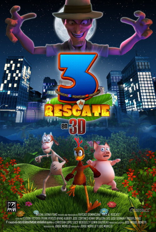 3 al Rescate - International Movie Poster