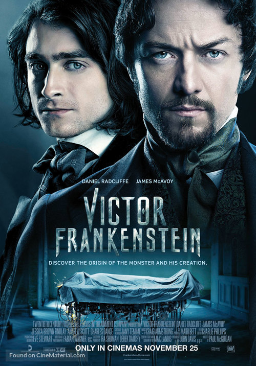 Victor Frankenstein - Thai Movie Poster
