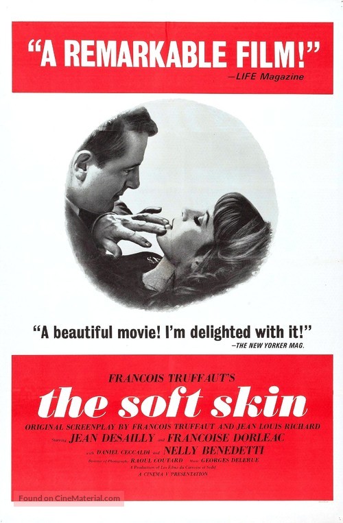 La peau douce - Movie Poster