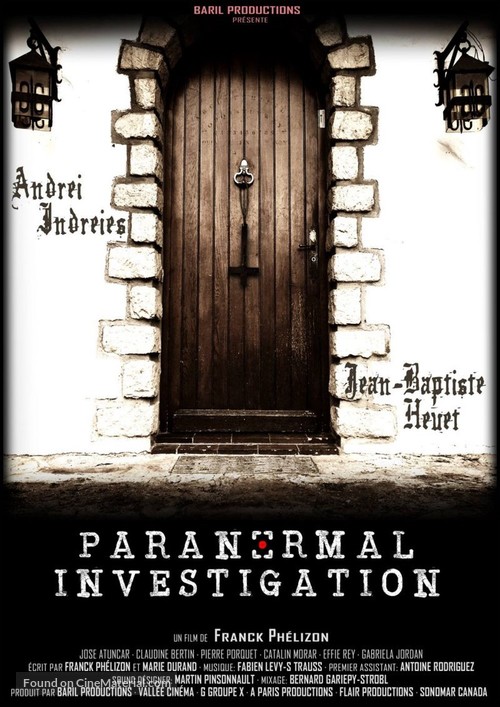 Paranormal Investigation - French Movie Poster