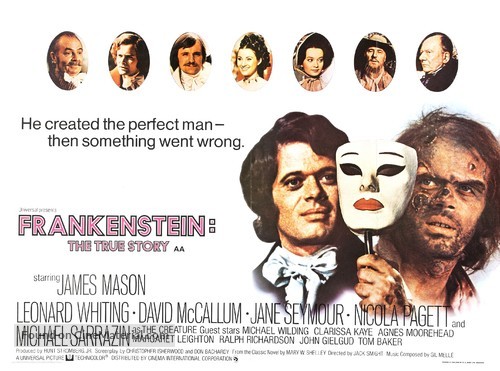 Frankenstein: The True Story - British Movie Poster