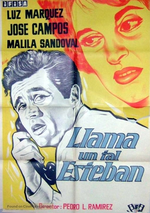 Llama un tal Esteban - Spanish Movie Poster