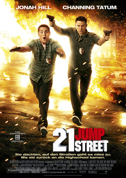 21 Jump Street - German Movie Poster