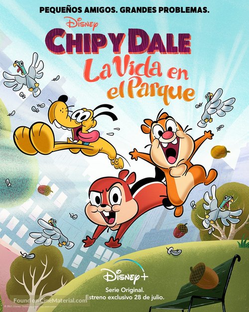 &quot;Chip &#039;N&#039; Dale: Park Life&quot; - Mexican Movie Poster