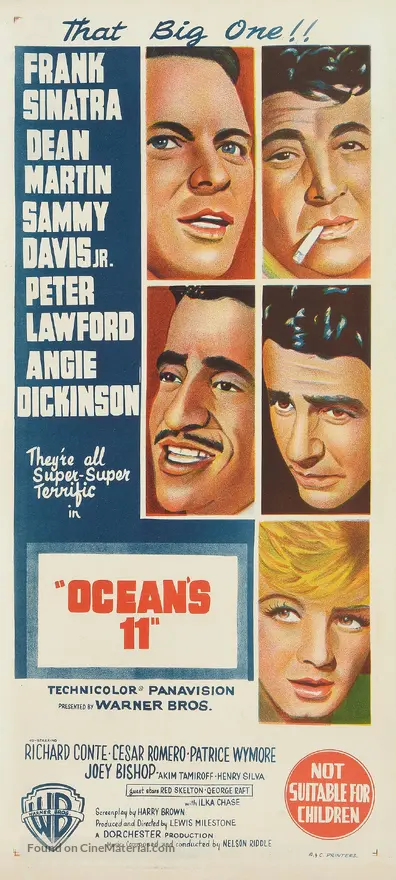 Ocean&#039;s Eleven - Australian Movie Poster