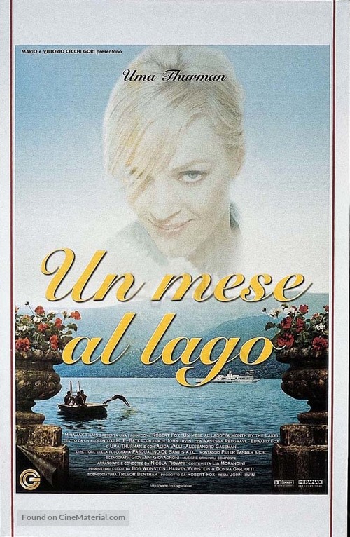 A Month by the Lake - Italian Movie Poster