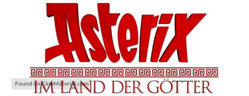 Ast&eacute;rix: Le domaine des dieux - German Logo